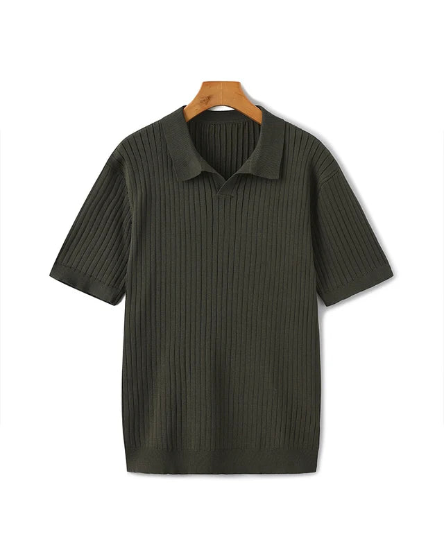 Premium Ribbed Polo