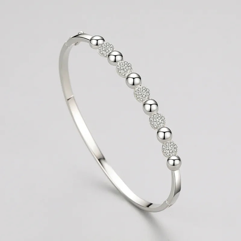 Crystal Line Bracelet – 925 Silver Edition